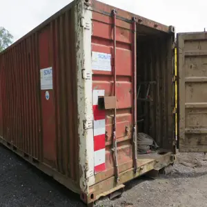 20´ hook roll-off sea container