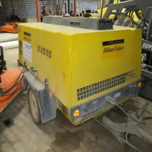 Mobiele bouwcompressor Atlas Copco XAS55