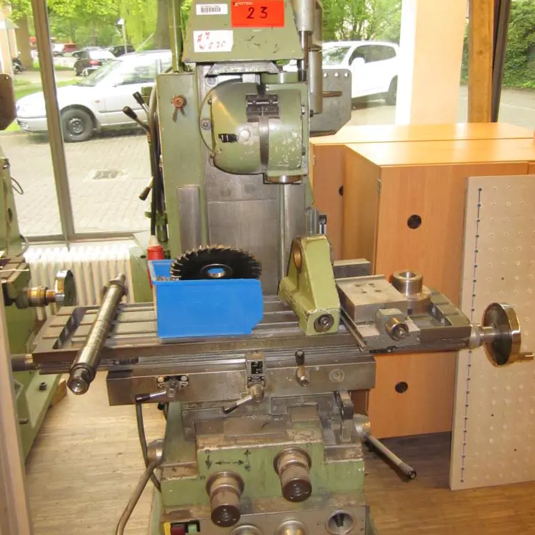 Block position milling machine, pipe vices, pneumatic components Mondiale u.a. Viking 3 M u.a.