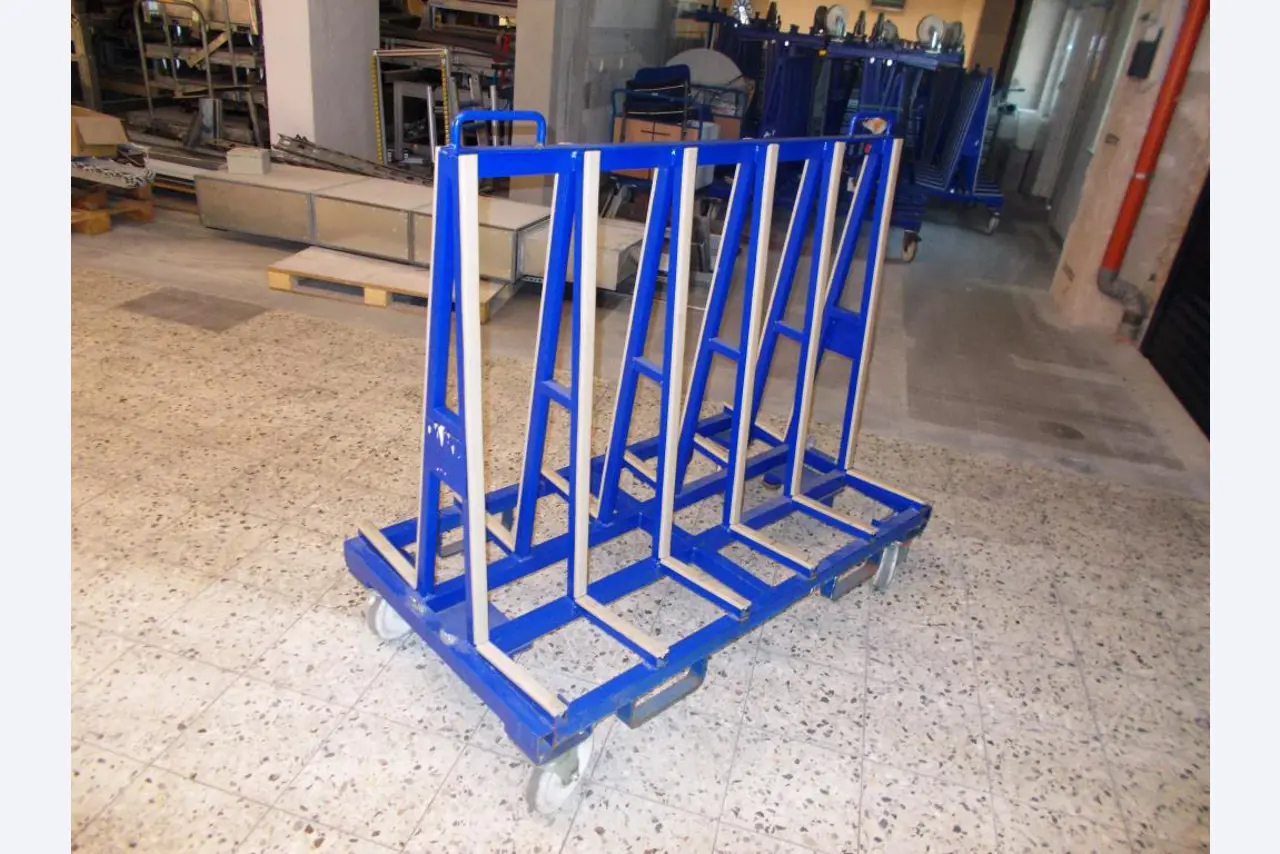 production machinery and transportation units of a PV module production-4
