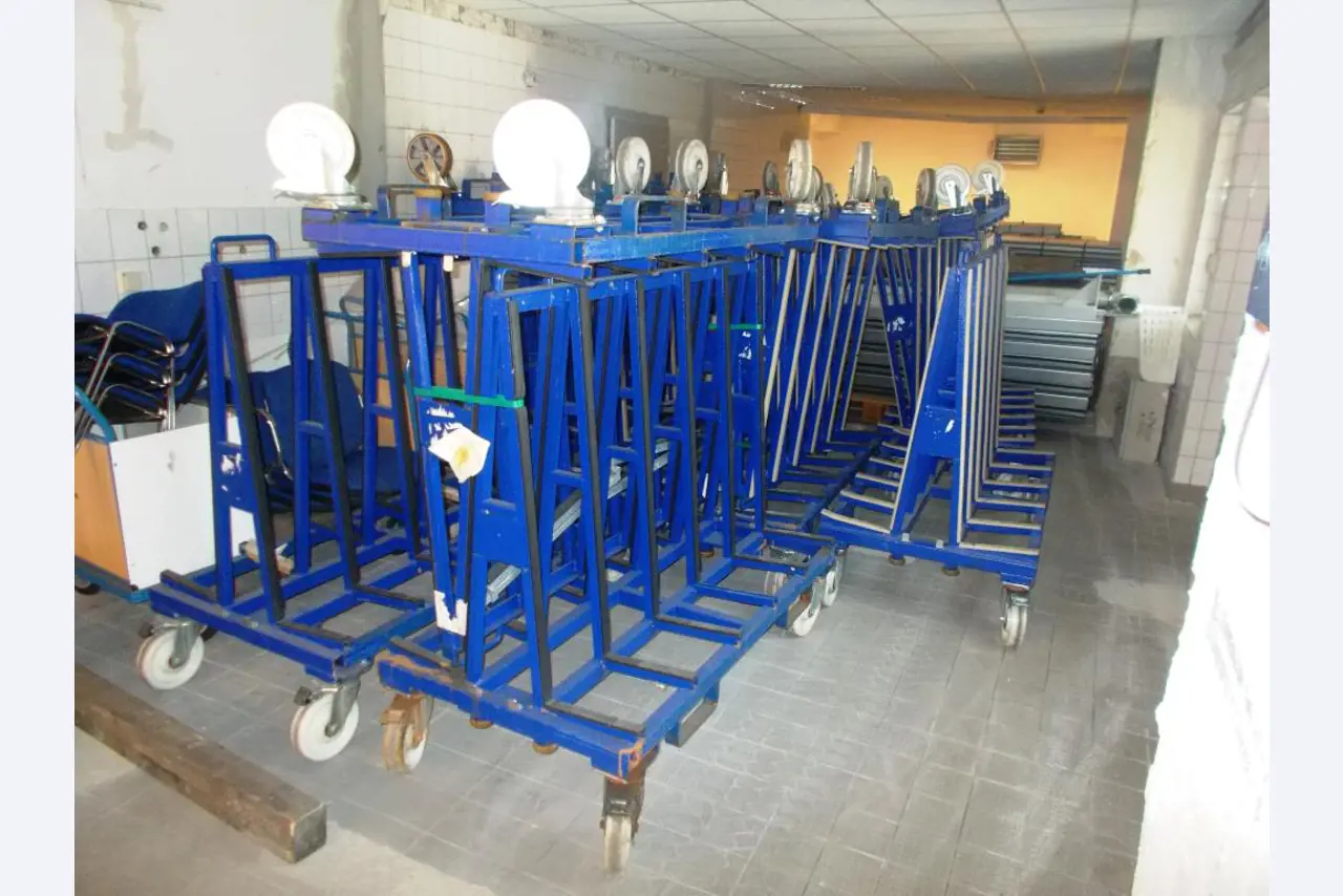 production machinery and transportation units of a PV module production-7