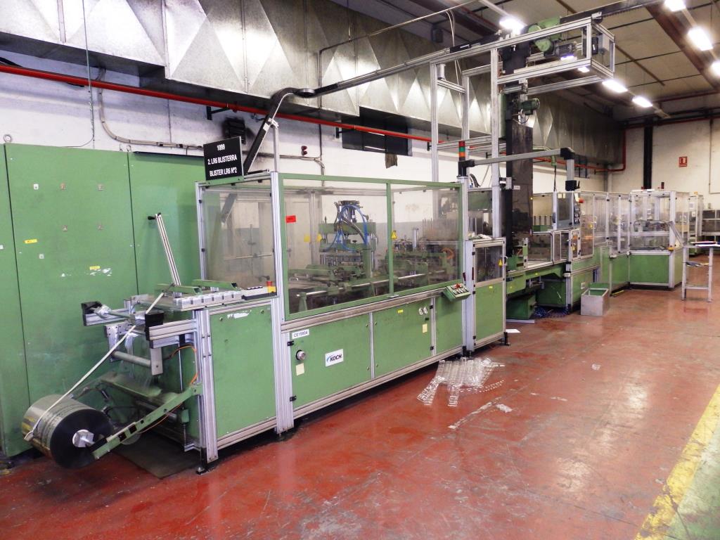 Installations pour l'emballage et le conditionnement sous blister de piles-1