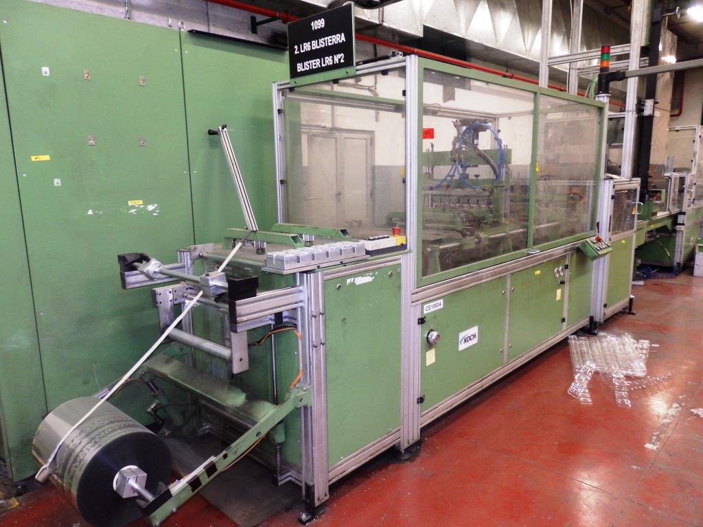 Installations pour l'emballage et le conditionnement sous blister de piles-6