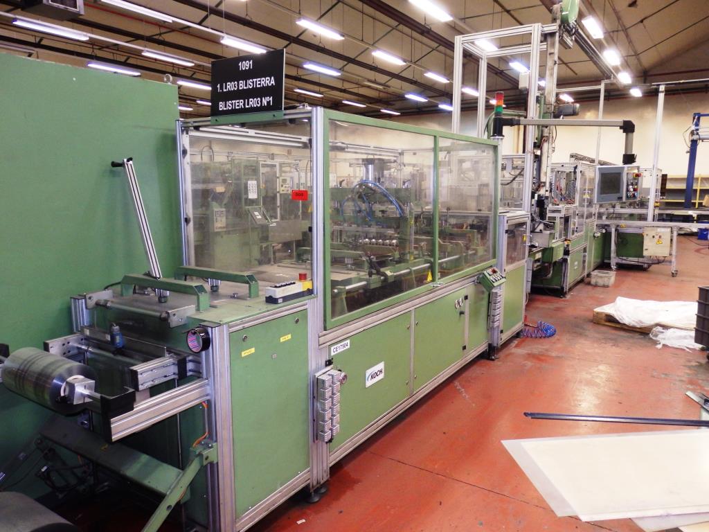 Installations pour l'emballage et le conditionnement sous blister de piles-1