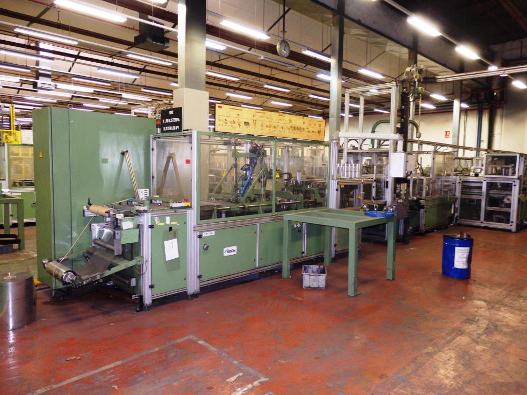 Installations pour l'emballage et le conditionnement sous blister de piles-1