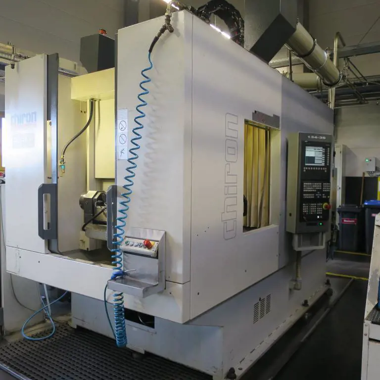 Centre d'usinage CNC à double broche (vertical) Chiron DZ15K W High Speed