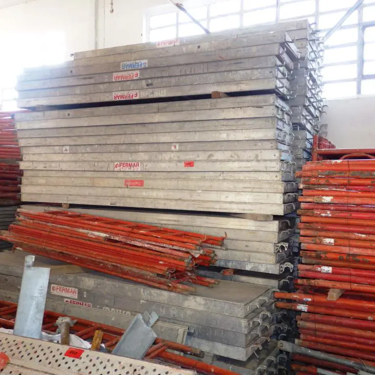 Aluminum scaffold platforms