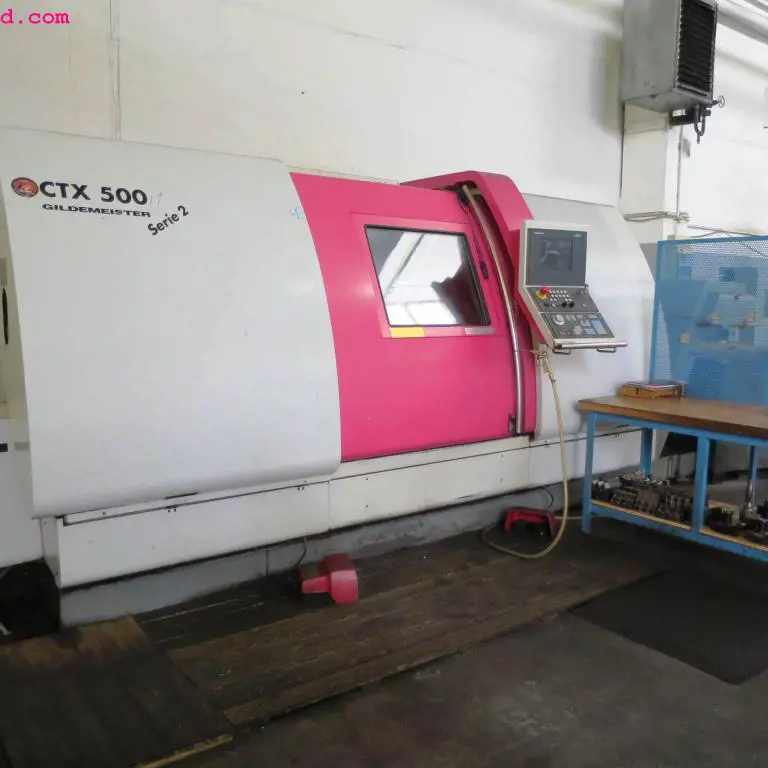 CNC lathe Gildemeister CTX 500 (Serie 2)