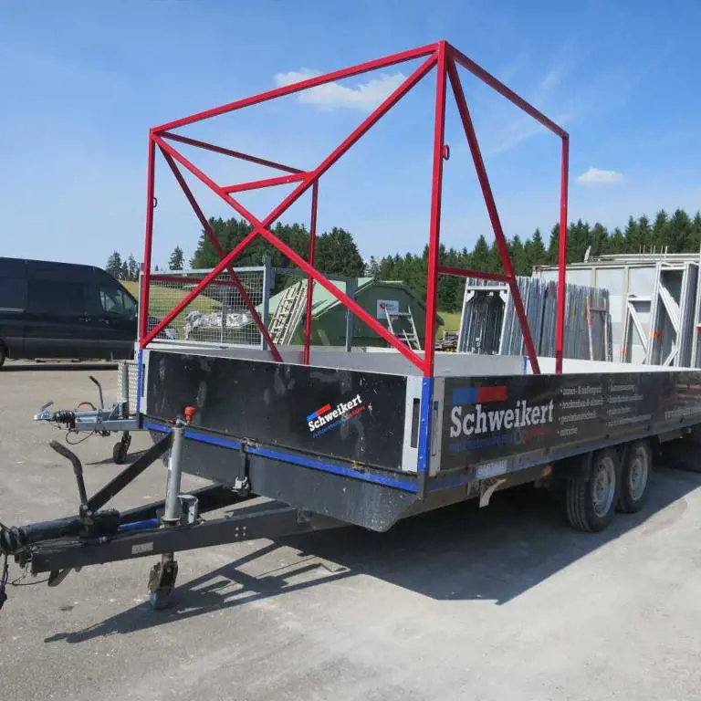 Auto tandem aanhanger Barthau SP