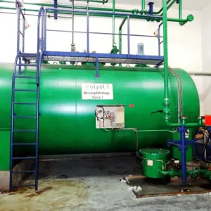 component tank depot for polyol a. isocyanate