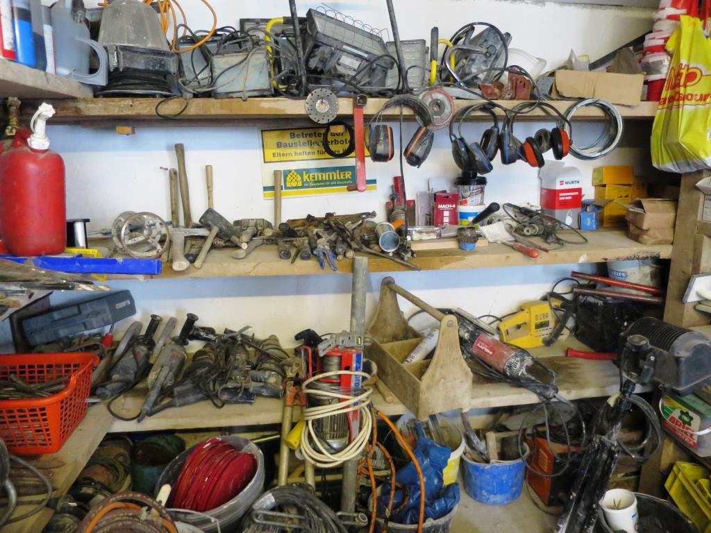 Betriebsauflösung Baugeschäft -4