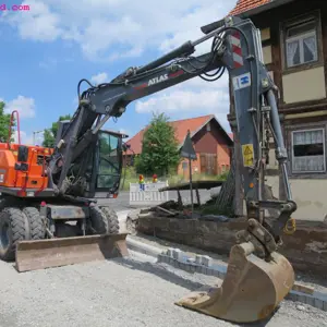 Hydraulické mobilní rypadlo Atlas 160 W