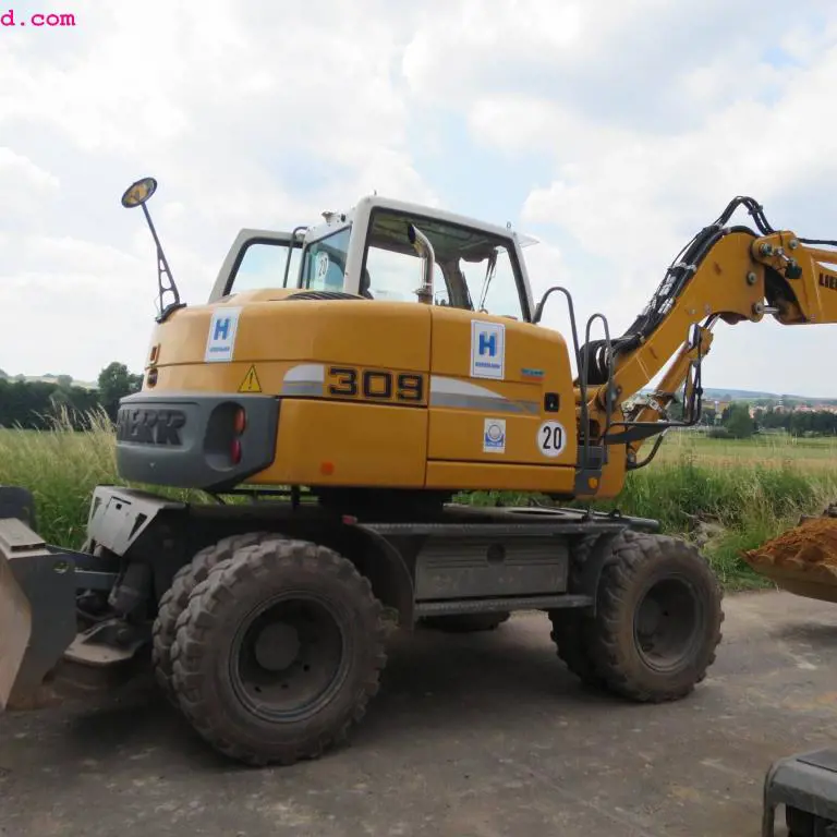 hydraulic mobile excavator Liebherr A 309 Litronic