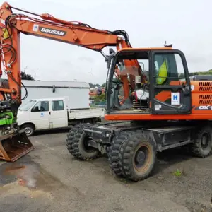 Hidravlični mobilni bager Doosan DX 160 W-3