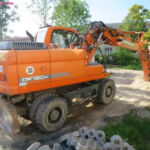 Hydrauliczna koparka mobilna Doosan DX 190 W