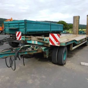 Aanhangwagen dieplader VIN: 21398 Goldhofer TU 3-24/80