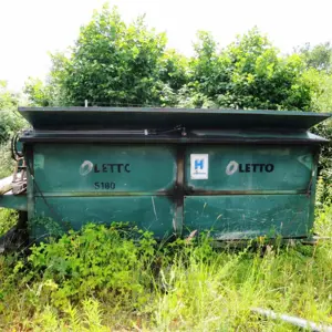 Bevestiging asfaltthermische container Letto ACX.C14