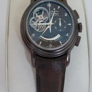 Herrenarmbanduhr Zenitth Line Chrononmaster T Open