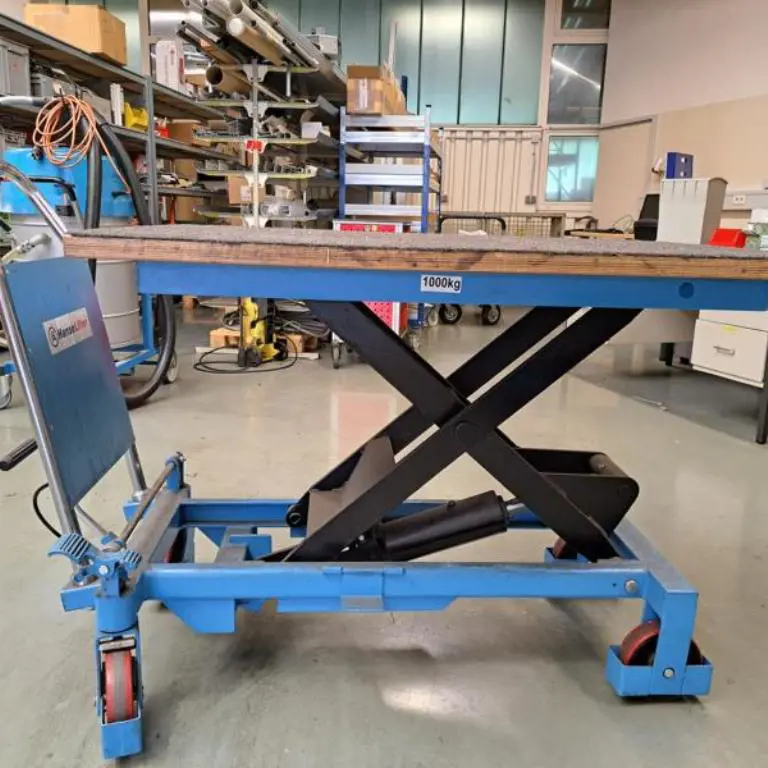 2 Scissor lift tables Hanselifter