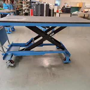 2 Scissor lift tables Hanselifter