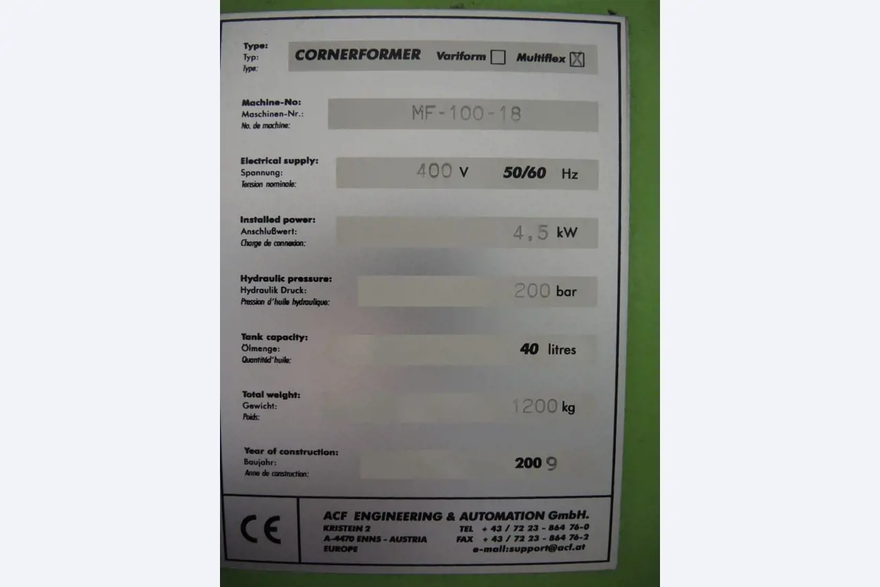 Chapas metálicas e máquinas para trabalhar metais<br><font size="2">Colaboração com Hilco Industrial Acquisitions bv</font><br><img src="/images/hil.png"><br>-2