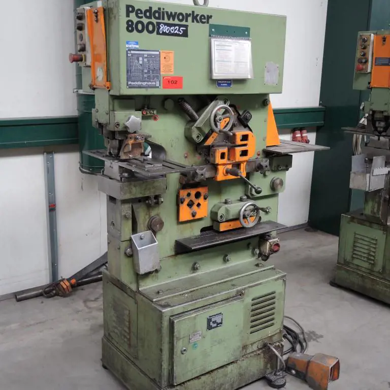 Perforatrice de profil, #102 Peddinghaus PEDDIWORKER800