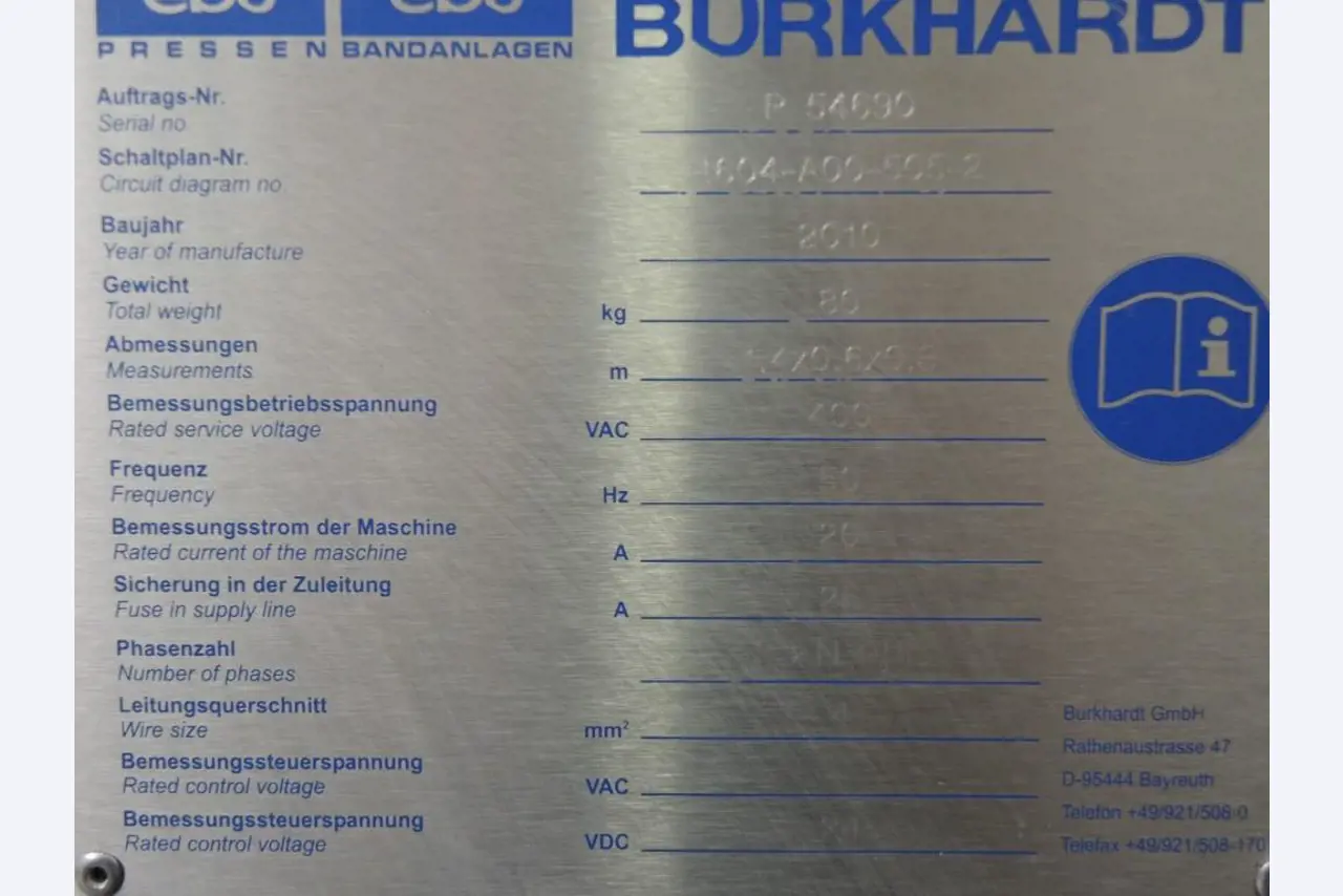 Chapas metálicas e máquinas para trabalhar metais<br><font size="2">Colaboração com Hilco Industrial Acquisitions bv</font><br><img src="/images/hil.png"><br>-3