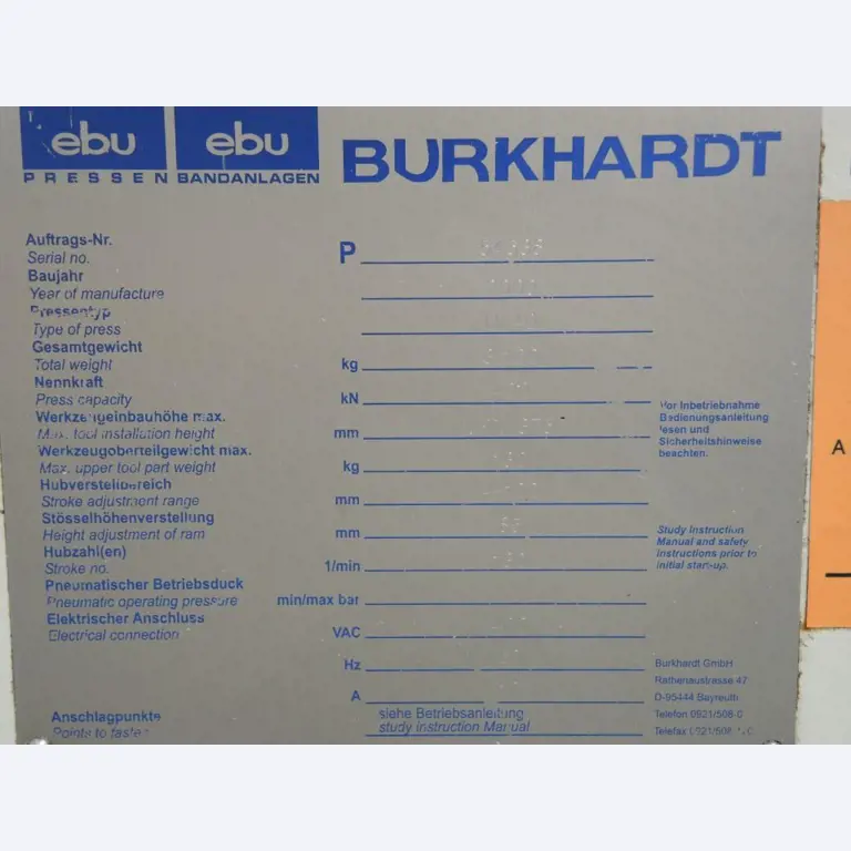 Chapas metálicas e máquinas para trabalhar metais<br><font size="2">Colaboração com Hilco Industrial Acquisitions bv</font><br><img src="/images/hil.png"><br>-12