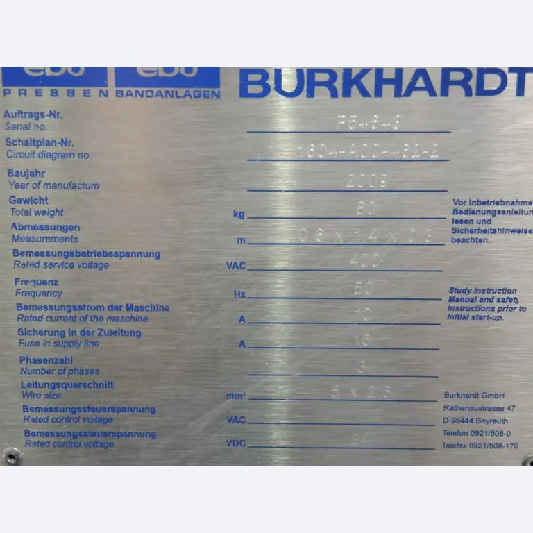 Chapas metálicas e máquinas para trabalhar metais<br><font size="2">Colaboração com Hilco Industrial Acquisitions bv</font><br><img src="/images/hil.png"><br>-4