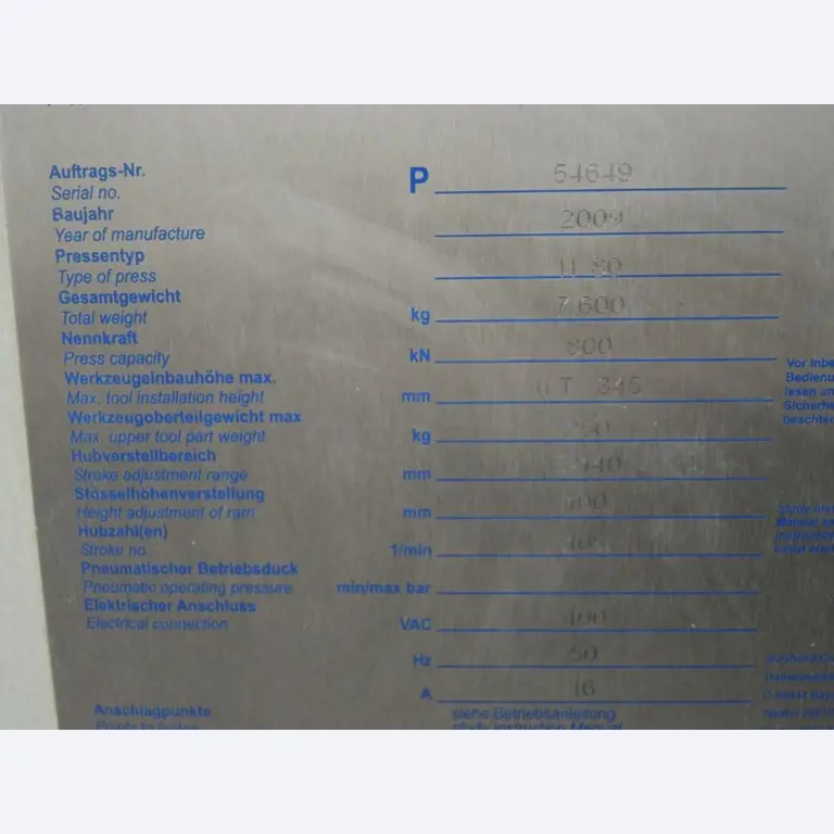 Chapas metálicas e máquinas para trabalhar metais<br><font size="2">Colaboração com Hilco Industrial Acquisitions bv</font><br><img src="/images/hil.png"><br>-10