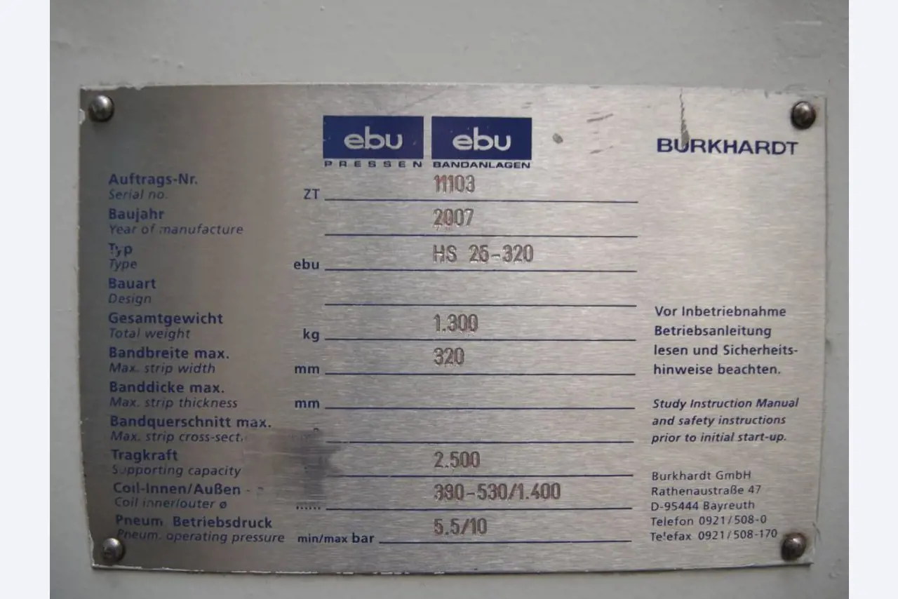 Chapas metálicas e máquinas para trabalhar metais<br><font size="2">Colaboração com Hilco Industrial Acquisitions bv</font><br><img src="/images/hil.png"><br>-10