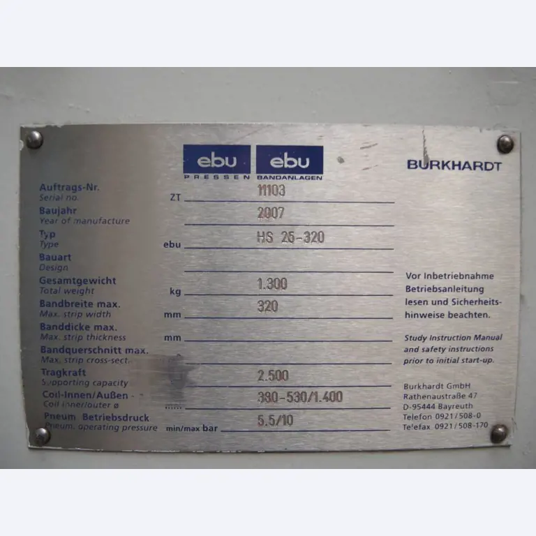 Chapas metálicas e máquinas para trabalhar metais<br><font size="2">Colaboração com Hilco Industrial Acquisitions bv</font><br><img src="/images/hil.png"><br>-10