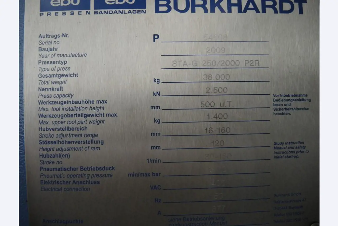 Chapas metálicas e máquinas para trabalhar metais<br><font size="2">Colaboração com Hilco Industrial Acquisitions bv</font><br><img src="/images/hil.png"><br>-13