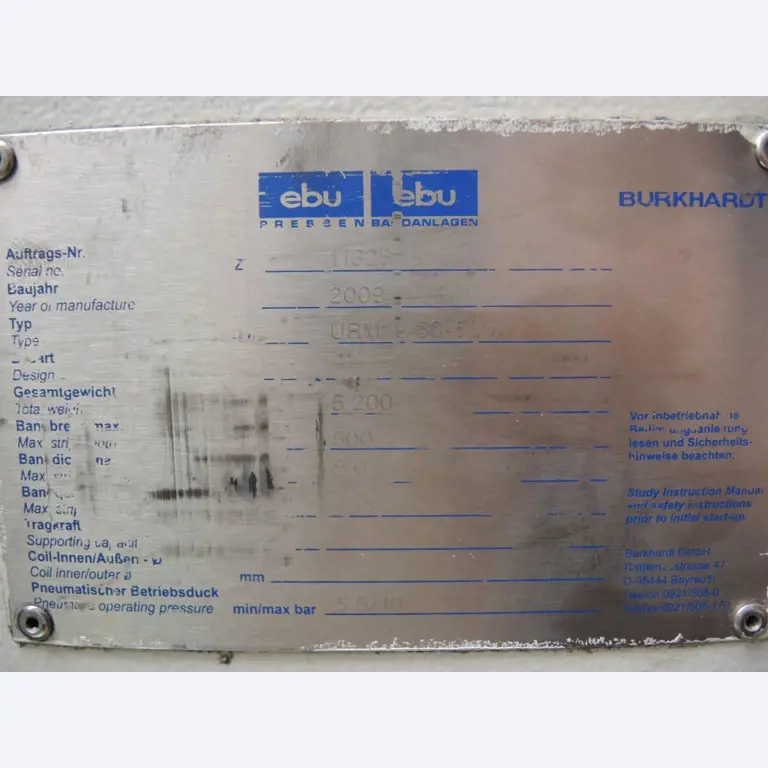 Chapas metálicas e máquinas para trabalhar metais<br><font size="2">Colaboração com Hilco Industrial Acquisitions bv</font><br><img src="/images/hil.png"><br>-14