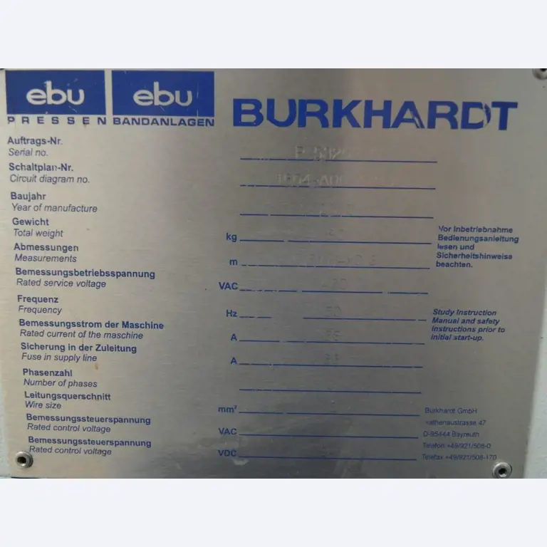 Chapas metálicas e máquinas para trabalhar metais<br><font size="2">Colaboração com Hilco Industrial Acquisitions bv</font><br><img src="/images/hil.png"><br>-2