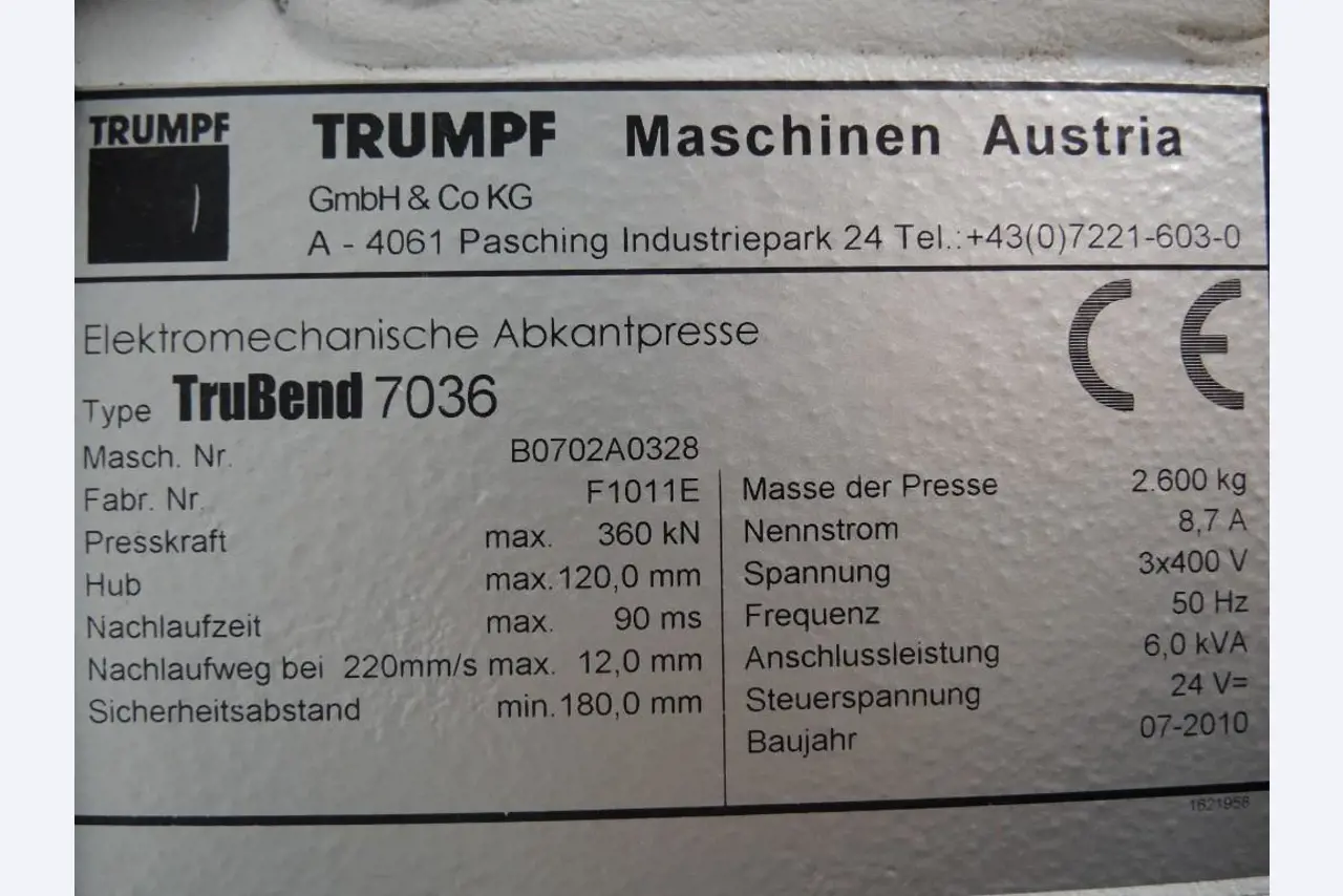 Chapas metálicas e máquinas para trabalhar metais<br><font size="2">Colaboração com Hilco Industrial Acquisitions bv</font><br><img src="/images/hil.png"><br>-7