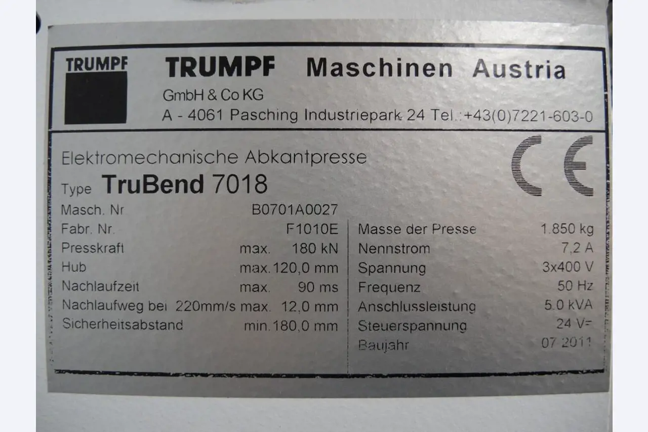 Chapas metálicas e máquinas para trabalhar metais<br><font size="2">Colaboração com Hilco Industrial Acquisitions bv</font><br><img src="/images/hil.png"><br>-7