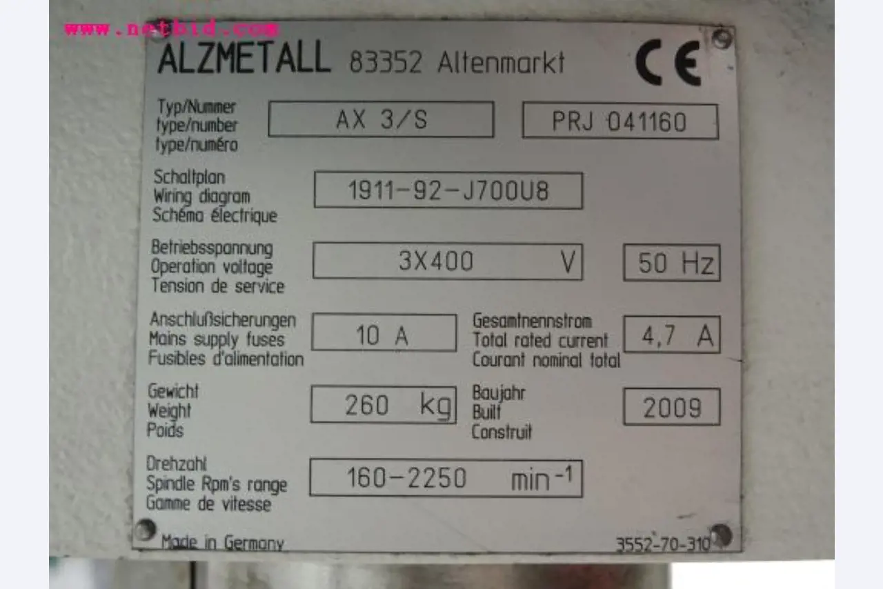 Chapas metálicas e máquinas para trabalhar metais<br><font size="2">Em colaboração com a Hilco Industrial Acquisitions bv</font>-6