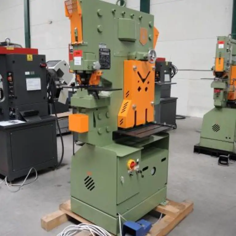 Combined profile steel shearing/punching and notching machine, #208 Peddinghaus Peddiworker NO 1