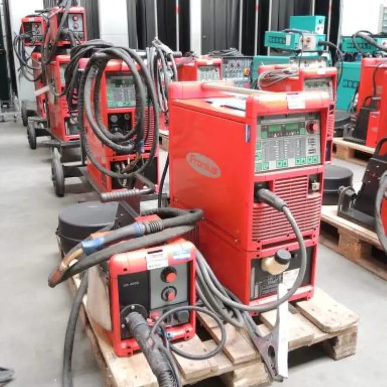 Inert gas welding unit, #214 Fronius Transpuls Synergic 4000