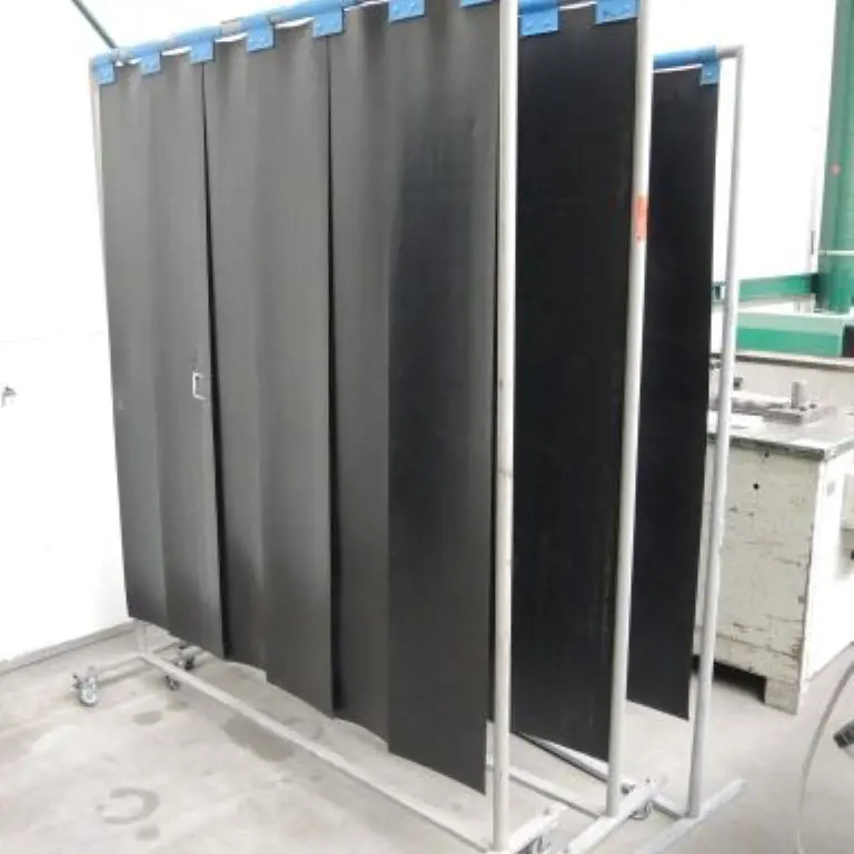 3 Welding protective curtains, #239