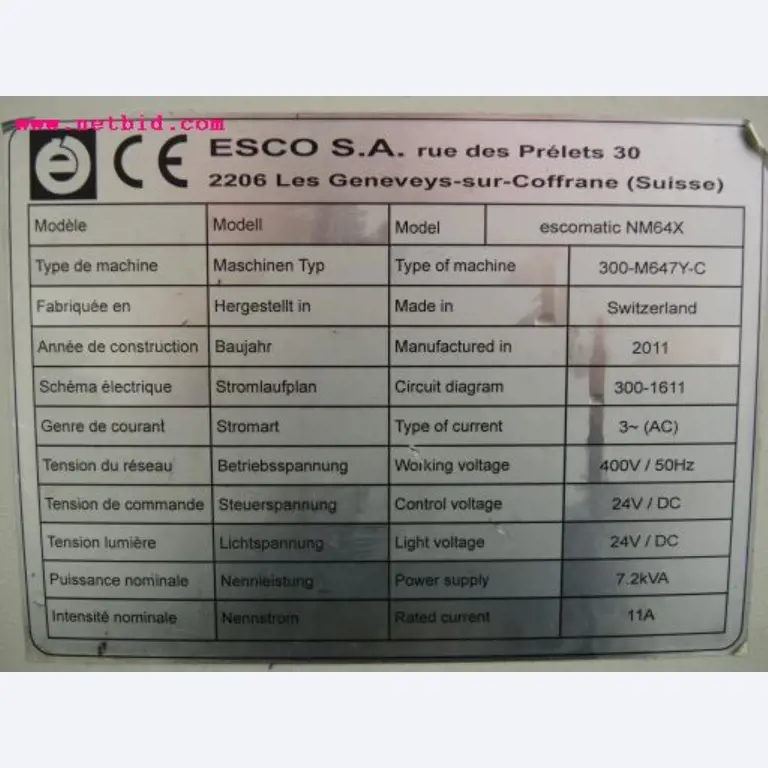 Chapas metálicas e máquinas para trabalhar metais<br><font size="2">Em colaboração com a Hilco Industrial Acquisitions bv</font>-12