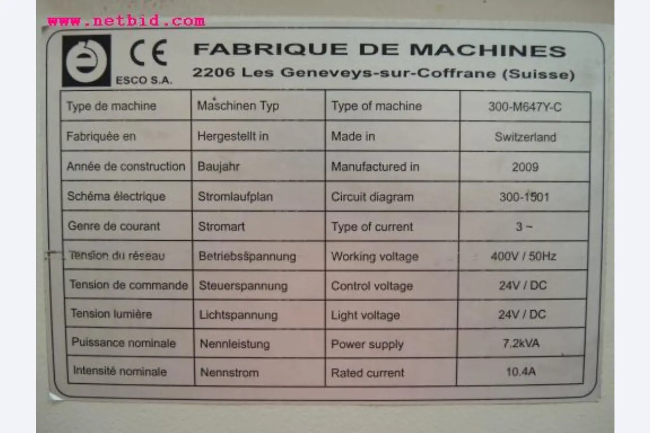 Chapas metálicas e máquinas para trabalhar metais<br><font size="2">Em colaboração com a Hilco Industrial Acquisitions bv</font>-10