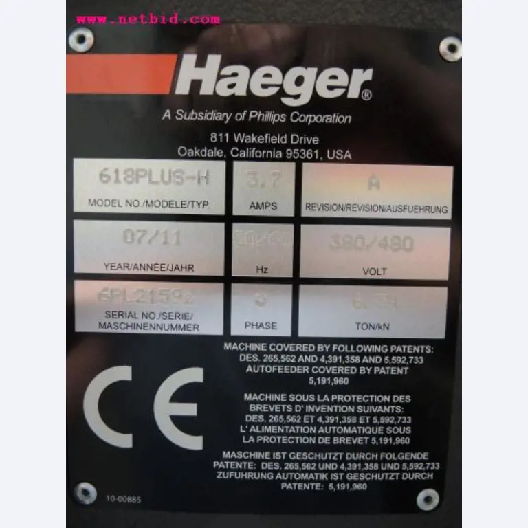 Chapas metálicas e máquinas para trabalhar metais<br><font size="2">Em colaboração com a Hilco Industrial Acquisitions bv</font>-5