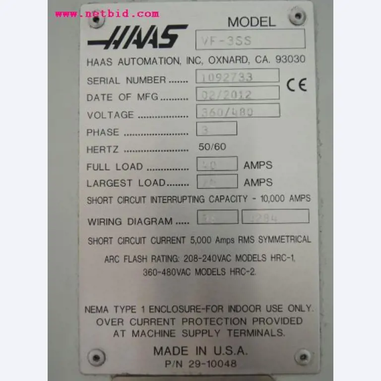 Chapas metálicas e máquinas para trabalhar metais<br><font size="2">Em colaboração com a Hilco Industrial Acquisitions bv</font>-4