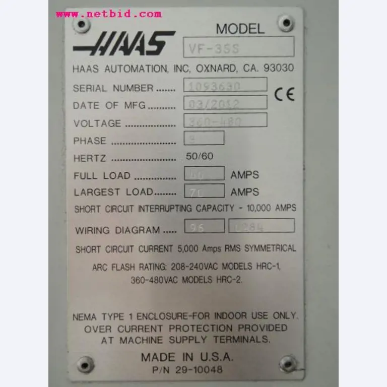 Chapas metálicas e máquinas para trabalhar metais<br><font size="2">Em colaboração com a Hilco Industrial Acquisitions bv</font>-3