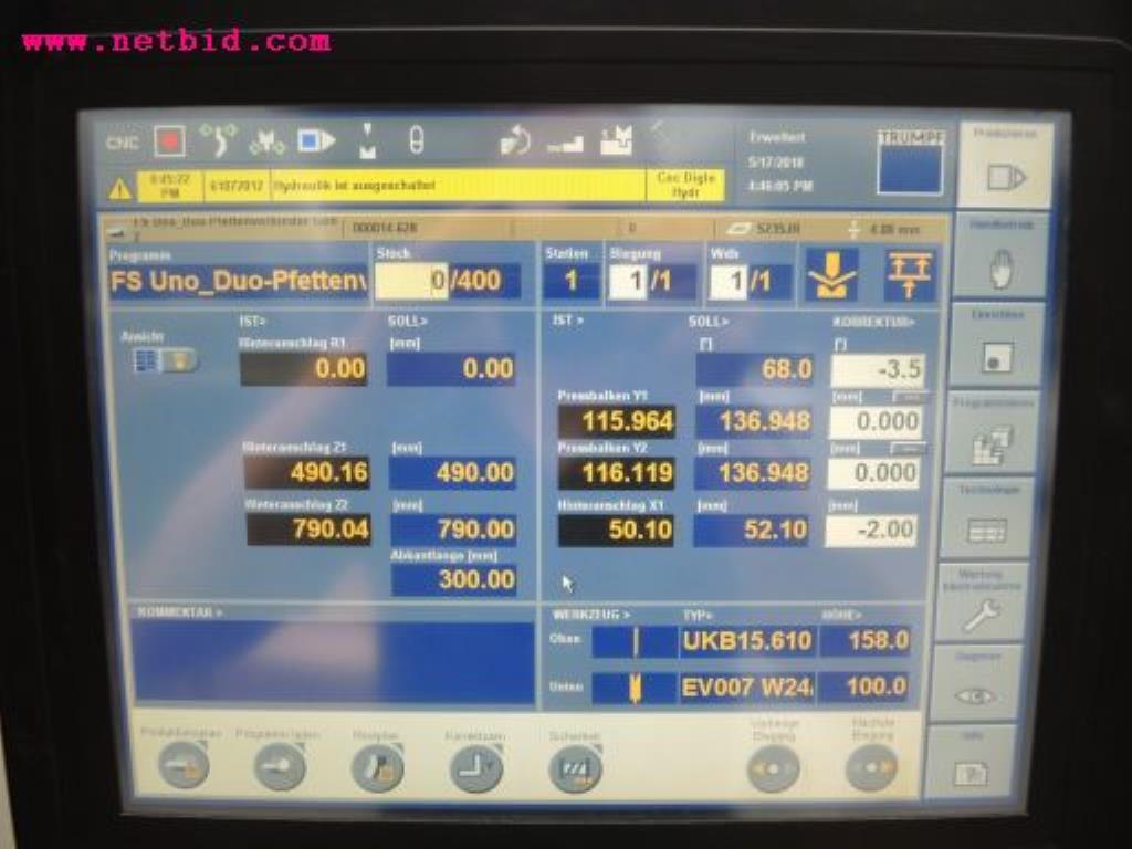 sheetmetal and metalworking machines <br><font size="2">In collaboration with Hilco Industrial Acquisitions bv<br></font>-5