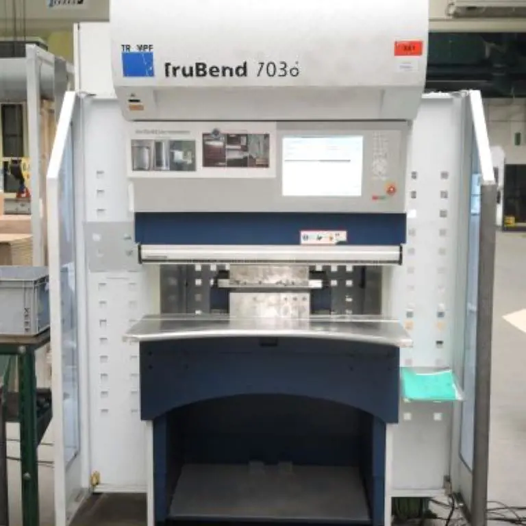 Hydraulic folding press, #321 Trumpf TruBend 7036