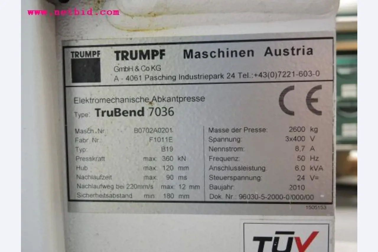 Chapas metálicas e máquinas para trabalhar metais<br><font size="2">Em colaboração com a Hilco Industrial Acquisitions bv</font>-9