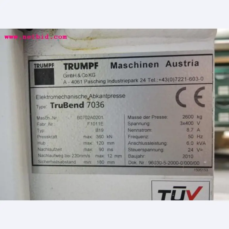 Chapas metálicas e máquinas para trabalhar metais<br><font size="2">Em colaboração com a Hilco Industrial Acquisitions bv</font>-9